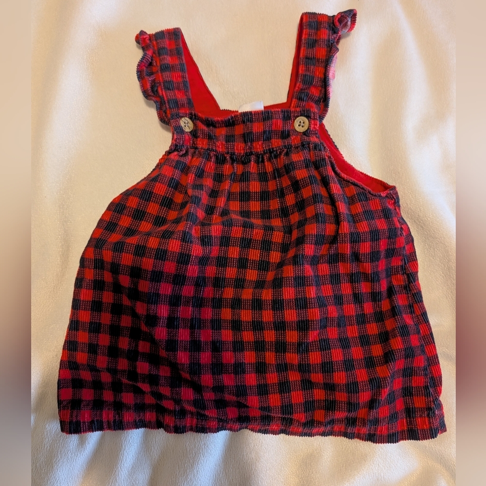 Christmas Red Plaid Jumper